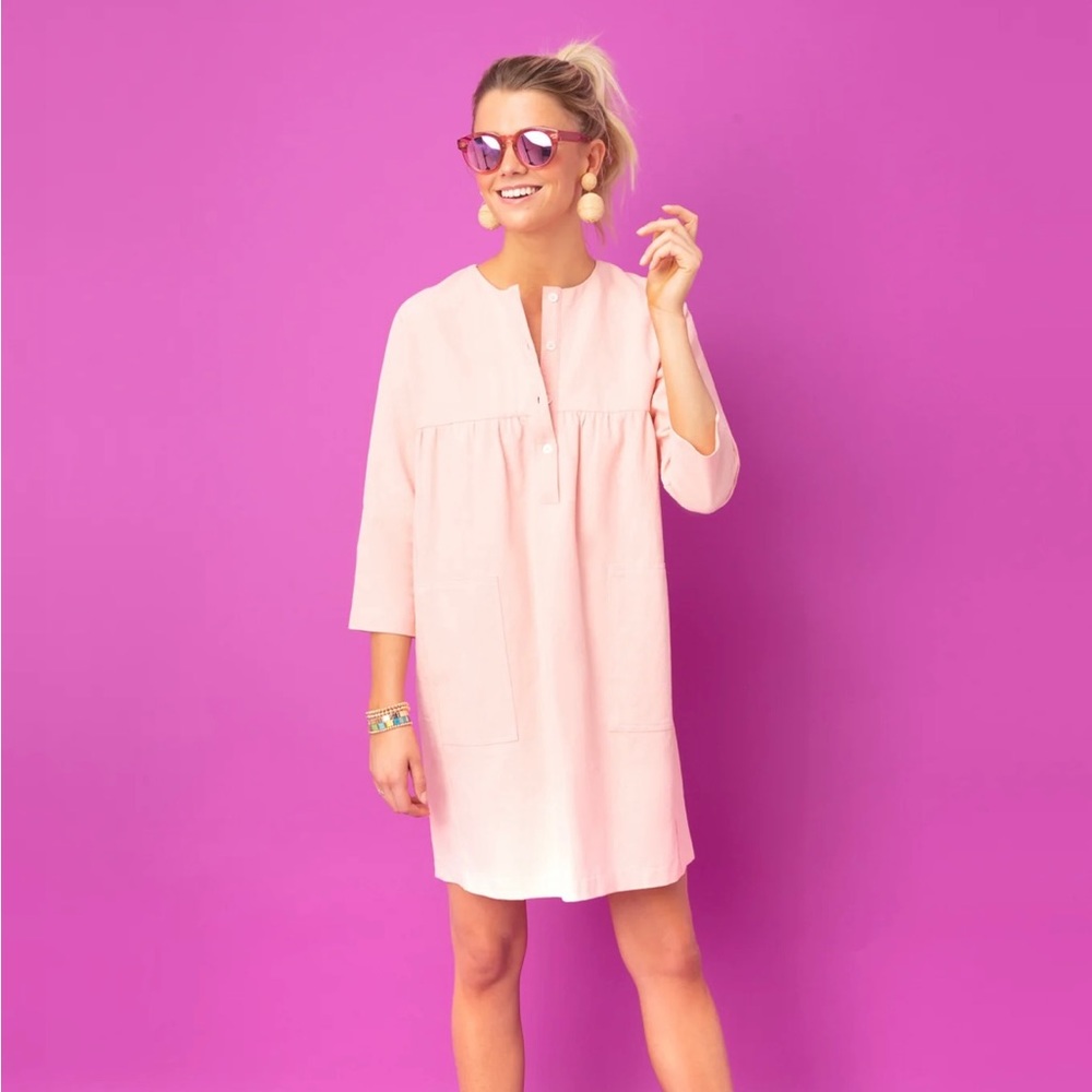 Peach Fallon Dress - Picture 5 of 7